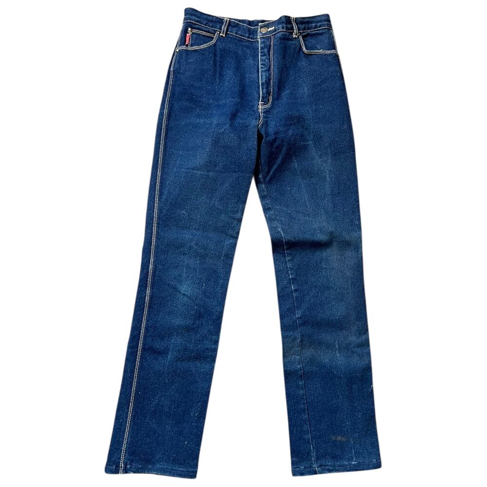 Vintage 90s Gloria Vanderbilt High Rise Straight Leg Jeans - 28